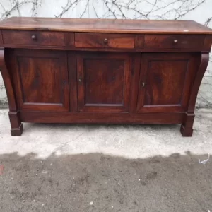 Credenza Impero a bretella in noce - Epoca 1800