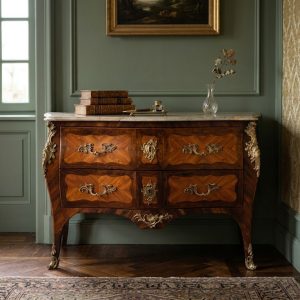 Cassettone Luigi XV - Fine '700 in Bois de Rose e Palissandro
