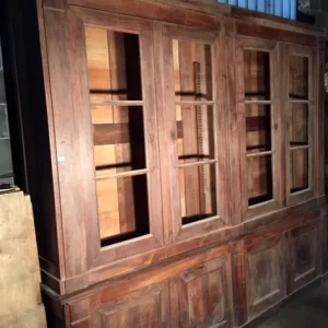Libreria Direttorio in Noce - Epoca primo '800, Restaurata