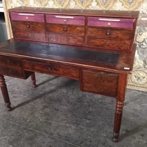 Scrittoio Carlo X in Mogano con Piano a Sfilo - Epoca '800