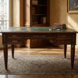 Scrittoio Impero in Mogano con Bronzi Originali - Epoca '800