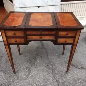Tavolino/Toeletta Luigi XVI in Palissandro - Epoca fine '800