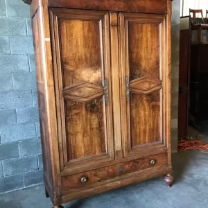 Armadio in Noce Impero a 2 Ante - Primo '800