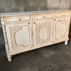 Credenza Laccata a 3 Ante - Epoca anni '50