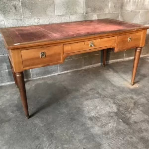 Scrittoio Direttorio in Noce - Epoca metà '800 con Bronzi