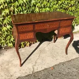 Scrittoio Luigi XV in Palissandro intarsiato - Epoca metà/fine '800