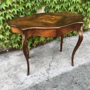 Tavolino Luigi XV in Palissandro - Epoca fine '800