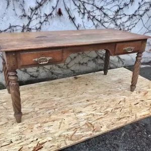 Scrittoio in Rovere 2 Cassetti - Epoca II metà '800