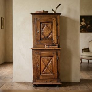 Mobiletto rustico di montagna in Rovere - fine '800