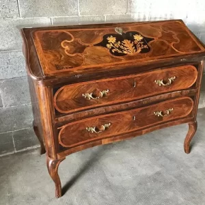 Ribalta Luigi XV in Palissandro intarsiata - Epoca '700