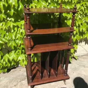 Etagere Inglese fine '800 in Mogano - Restaurata