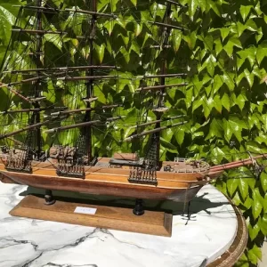 Modellino di Vascello in Legno - Epoca '900
