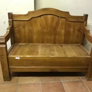 Panca Rustica in Ciliegio - Epoca fine '800