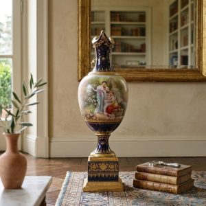 Vaso in Porcellana di Sèvres - Epoca '800 Conservato Ottimamente