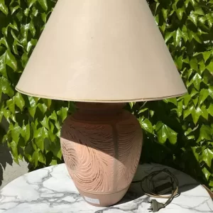Lampada in Ceramica Sabbia - Anni '70/80