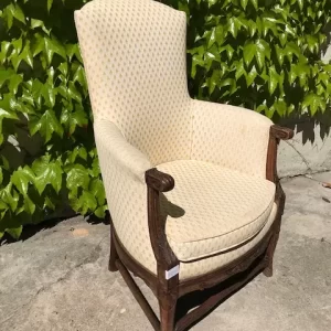 Poltrona Imbottita - Epoca '900 in Rovere