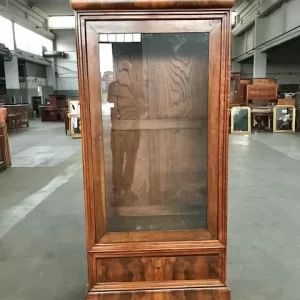 Vetrina/Libreria d'Epoca in Noce - Epoca II metà '800