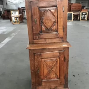 Mobiletto rustico di montagna in Rovere - fine '800