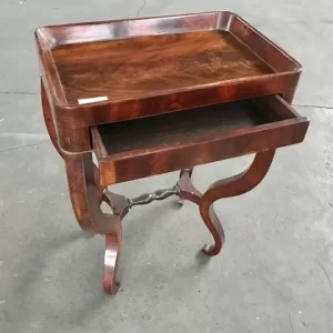 Tavolino Carlo X - Epoca metà '800 in Mogano