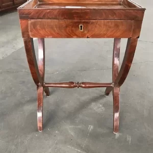 Tavolino Carlo X - Epoca metà '800 in Mogano