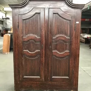 Armadio Centinato - Fine '700 in legno di frutto
