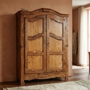 Armadio Centinato Piemontese del '700 in Legno di Pioppo