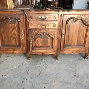 Credenza Provenzale in Rovere - Epoca Anni '50