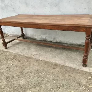 Tavolo rustico da refettorio in Rovere - Epoca primi '900