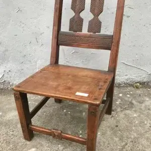 Sedia di Gusto Orientale - Epoca fine '800 in fase di restauro