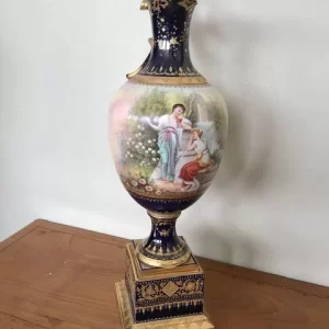 Vaso in Porcellana di Sèvres - Epoca '800 Conservato Ottimamente