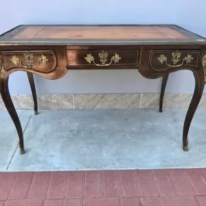 Scrittoio Luigi XV ebanizzato con finimenti in bronzo - Epoca '800