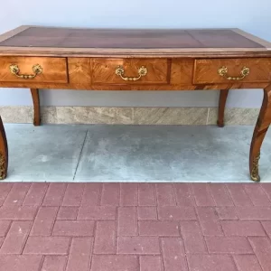 Scrittoio Luigi XV in Bois de Rose finimenti in Bronzo - Epoca '800