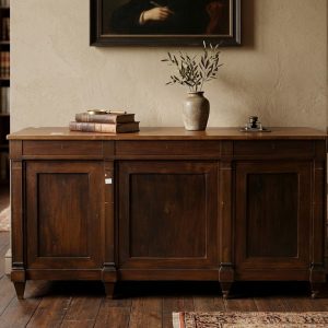 Credenza a Bretella in Stile Luigi XVI in Mogano - Epoca 1800