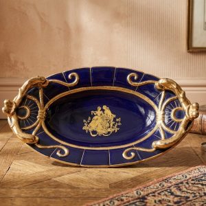 Centrotavola in Porcellana Anni '50/'60 Stile Limoges