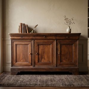 Credenza Carlo X in Noce - Epoca '800