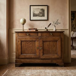 Credenza Antica in Rovere Restaurata - Epoca '800