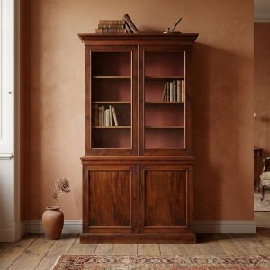 Libreria in Mogano a 2 Ante - Epoca '800