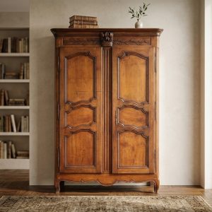 Armadio Provenzale in Noce del '700 con 2 ante