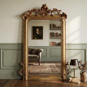 Grande Cornice Carlo X - Epoca '800 in legno dorato