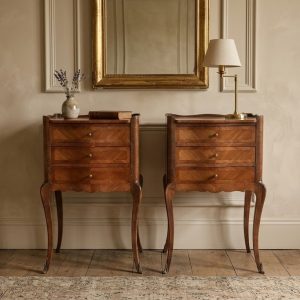 Comodini Luigi XV - Epoca '50-60 in Bois de Rose