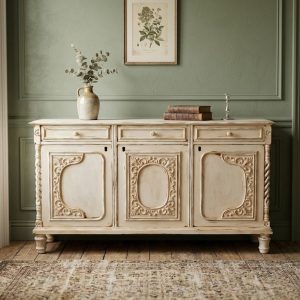 Credenza Laccata a 3 Ante - Epoca anni '50