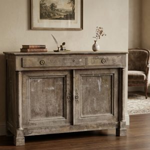 Credenza Impero Piemontese in Noce - Epoca 1800