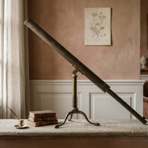 Cannocchiale in Ottone del '800 con Treppiede