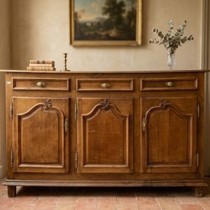 Credenza Provenzale in Rovere Massello - Epoca primo '800