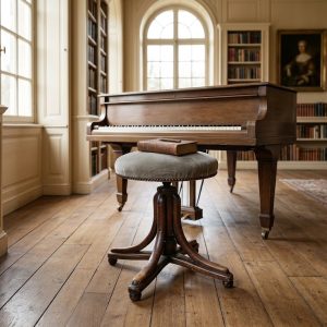 Sgabello da Pianoforte in Stile Tonet - Epoca fine '800