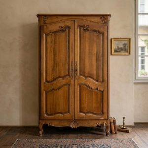 Armadio Provenzale - Epoca '50 in Noce Elegante