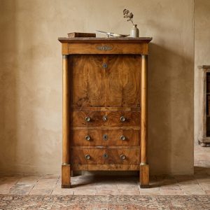 Secretaire Impero in Noce Piemontese - Epoca primo '800