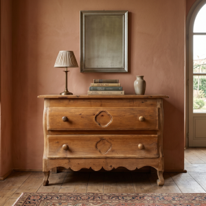 Cassettone Savoiardo Rustico '800 in Larice Linea Mossa