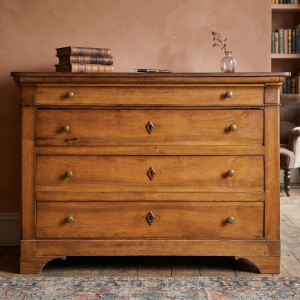 Cassettone Luigi Filippo '800 in Noce