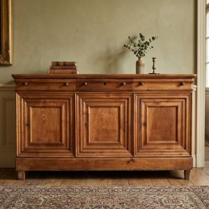 Credenza Carlo X in Ciliegio a Tre Porte - Epoca 1800